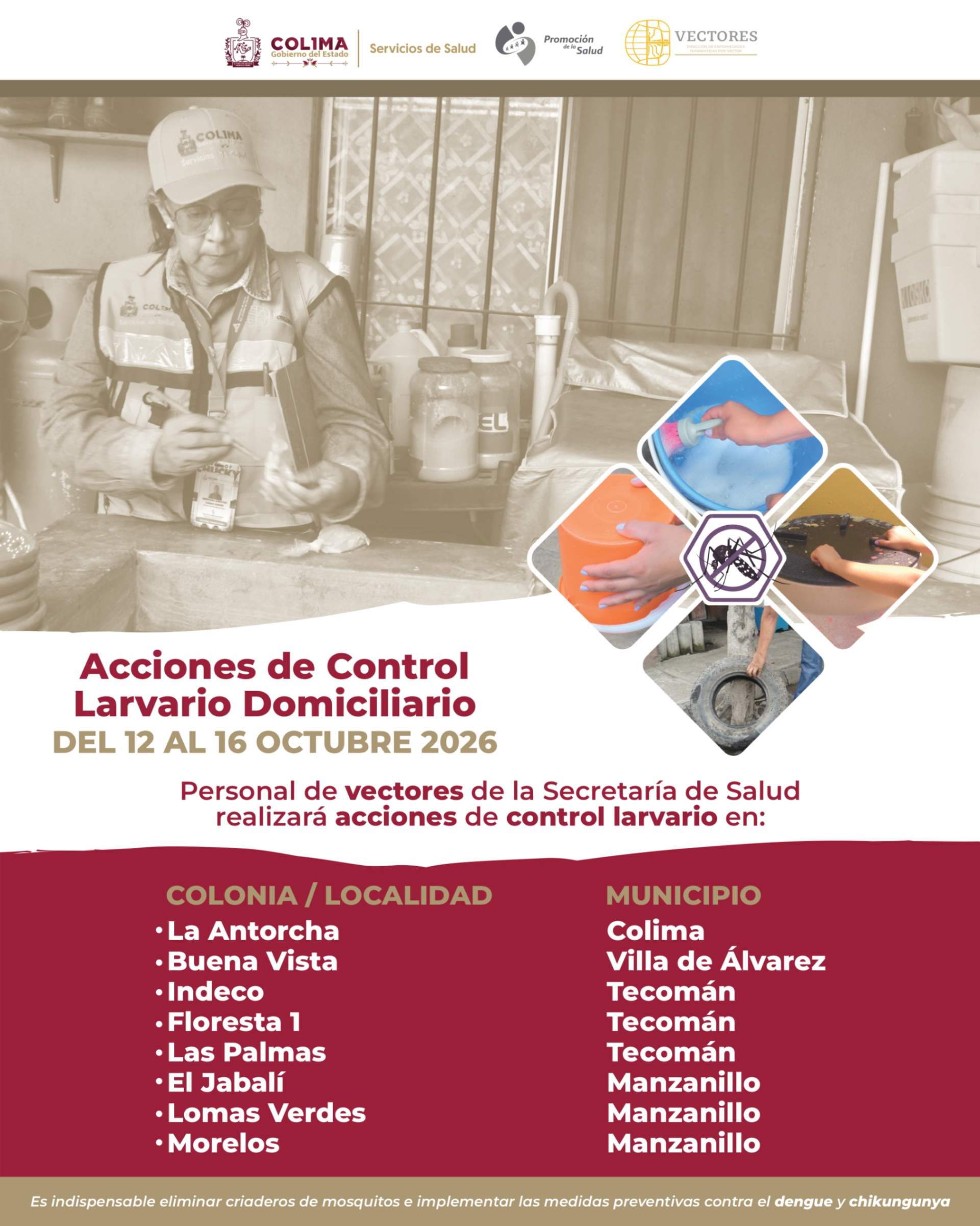 Operativo de Control Larvario