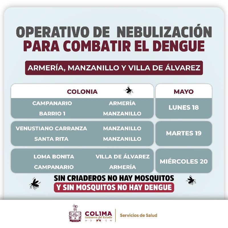 Operativo de nebulización